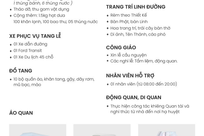 GÓI HỎA TÁNG 