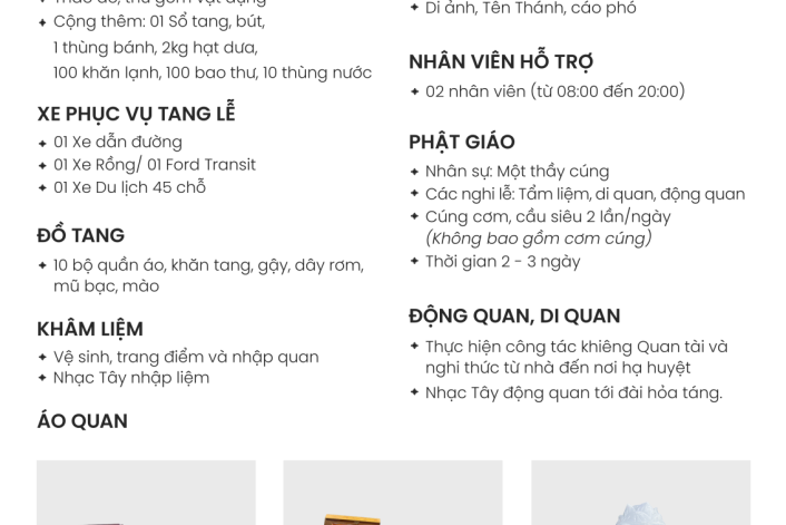 GÓI CƠ BẢN - HỎA TÁNG